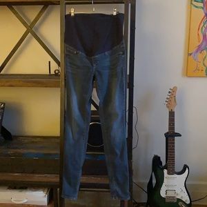 H&M skinny leg maternity treggins size S